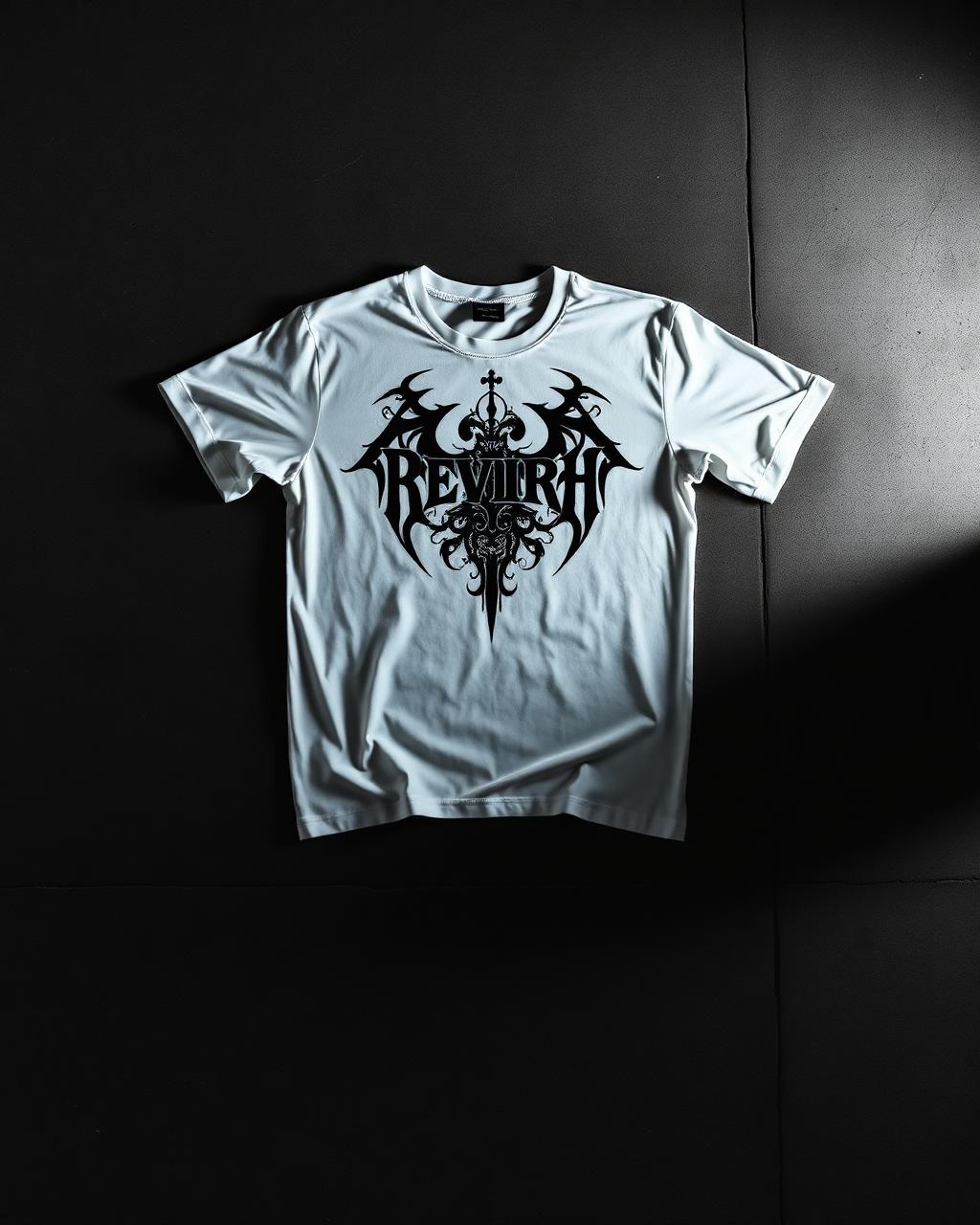 Gothic Tee — Bone